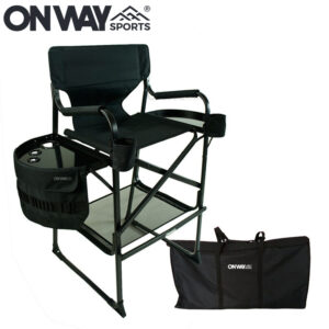 Simpleme OW-N65ML29T Professional Tall Makeup Chair - Ultra-Stable Flat Tube Design for Estheticians & Artists